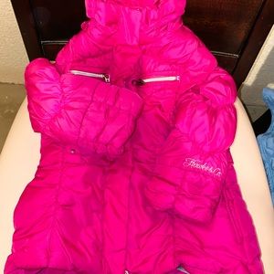 Hawke & Co. Girls puffer winter warm jacket coat pink toddler 2 T style fashion
